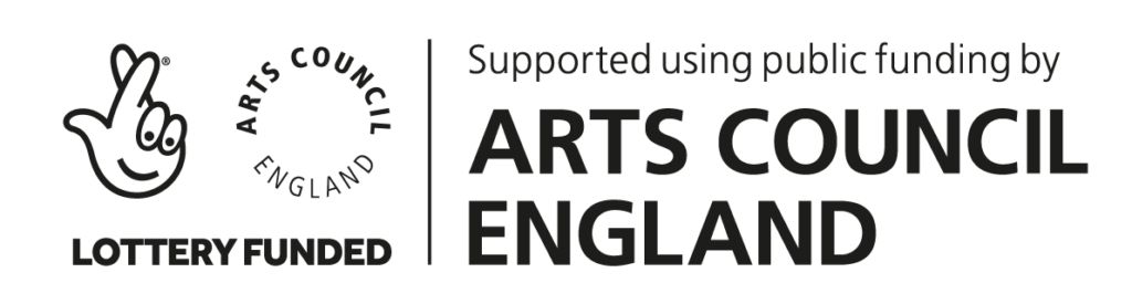 Supported using public funding by the National Lottery through Arts Council England